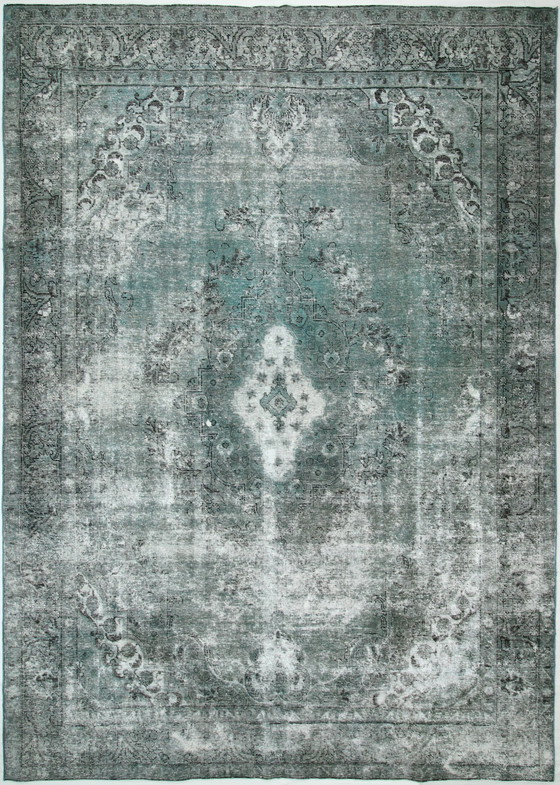 Image 1 of Original Hand-Knotted Persian Carpet Vintage Art Modern 353 X 250 Cm Top Condition