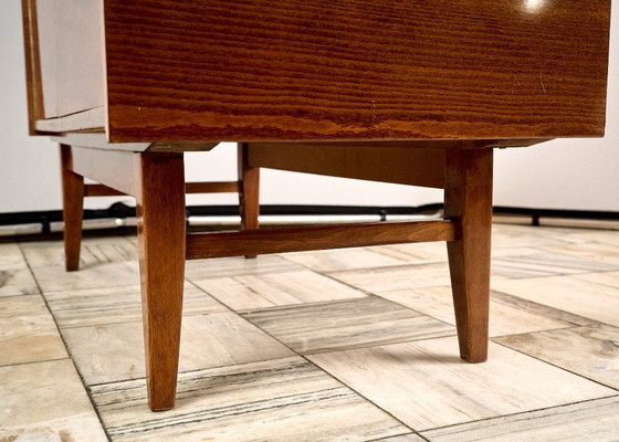 Image 1 of Vintage Bilea Arges boekenkast, jaren 70, Roemenië