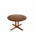 Tavolo da pranzo allungabile vintage XL in teak, Dyrlund ‘70