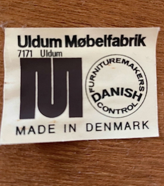 Image 1 of Uldum Möbelfabrik Sedie da pranzo in teak Danimarca