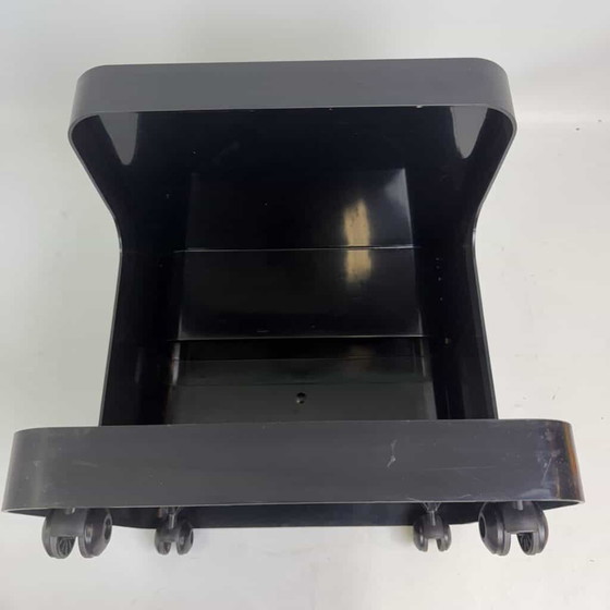 Carrello bar roulante modello "Game" di Marcello Siard per Collezioni Longato Padova, Carrelli bar, Nero (foto 14 di 17)