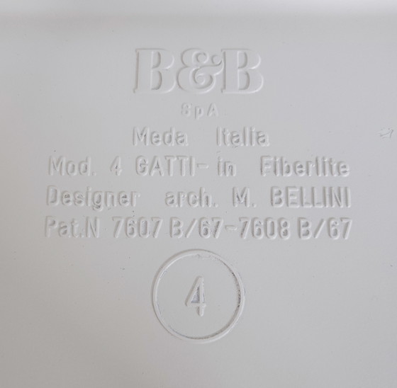 Image 1 of 2 side tables by Mario Bellini for B&B Italia