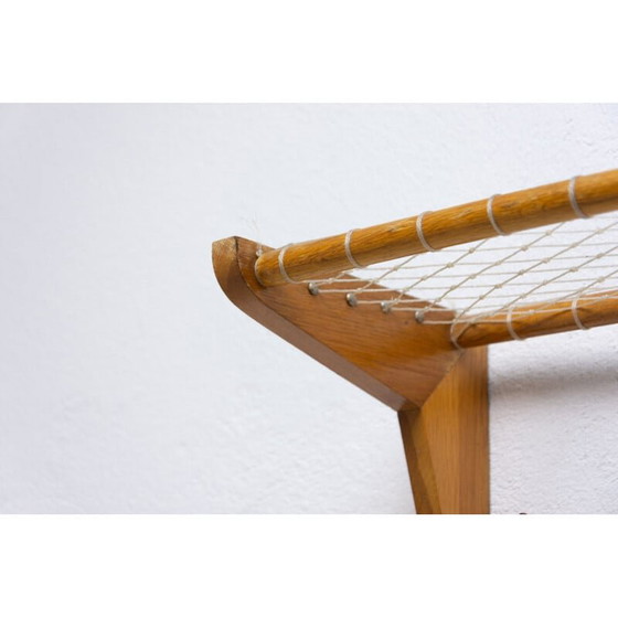 Image 1 of Vintage wall shelf in beech wood by Krásná Jizba, Czechoslovakia 1960