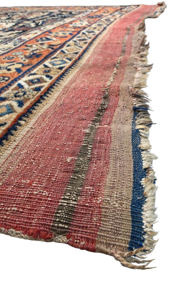 Image 1 of Handmade Antiek Persian wool Qashqai carpet Tribal Nomad 148x258cm