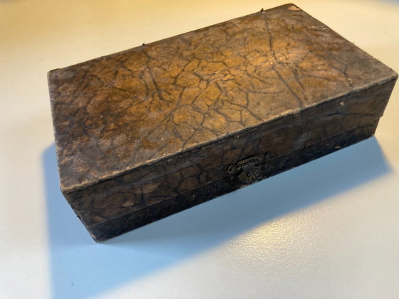 Image 1 of Tischgeschirr – 6 versilberte Dessertlöffel