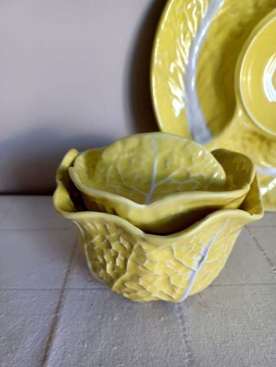 Image 1 of Secla Portuguese Ceramics - Vintage '50s-'60s Cabbageware