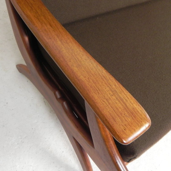 Divano a tre posti in teak De Ster Geldermalsen Gelderland, anni '60 – Divani 3 posti, Wood (photo 24 of 29)
