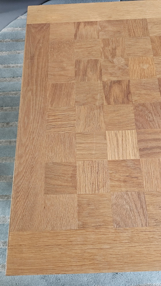 Image 1 of Table basse en teck à damier, style danois moderne, Poul Cadovius pour France & Sons