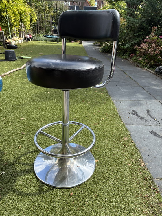 Johanson Barkruk 65cm – Sgabelli da bar, Leather, Chrome (photo 5 of 6)