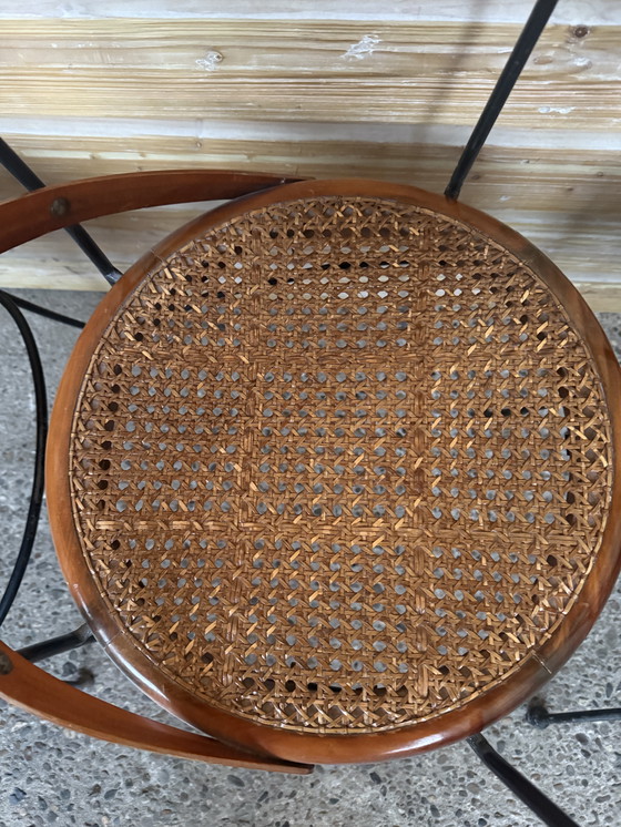 Image 1 of 5 x vintage bistro stoelen