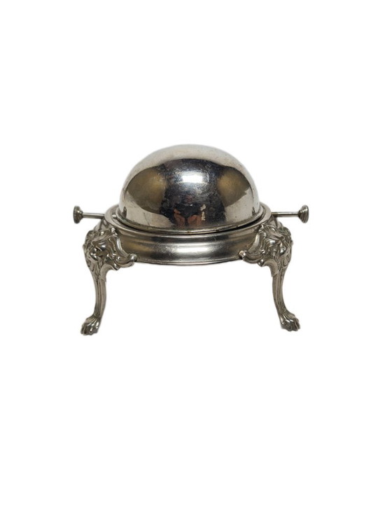 Art Deco kaviaarschaal, Zweden, jaren 1950 – Schalen, Metal, Silver (photo 3 of 6)