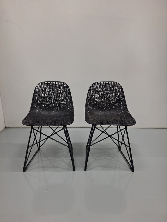 Image 1 of 2x The Moooi Carbon Chair