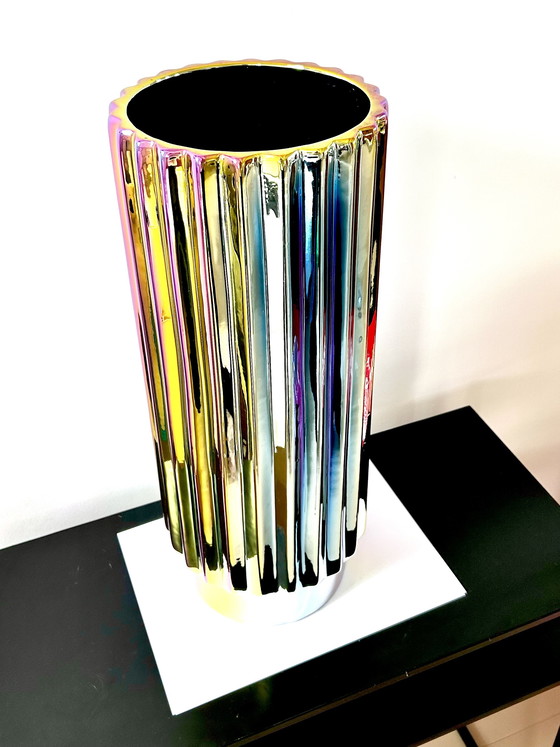 Image 1 of Pols Potten Oily Folds Vase XL