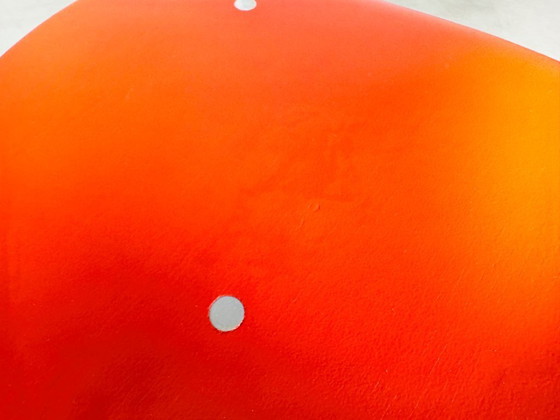 Image 1 of Set of 3 Egon Eiermann SE68 Midcentury chairs Wilde+Spieth red