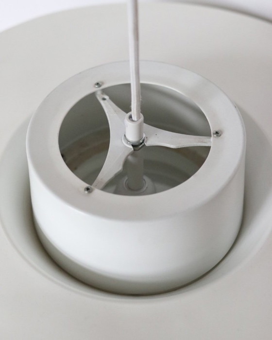 Image 1 of Vintage Verona 480 pendant lamp white Danish design bowl lamp