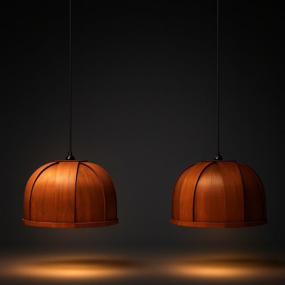 Image 1 of 2 Hans Agne Jakobsson hanging lamps "Ellysett"