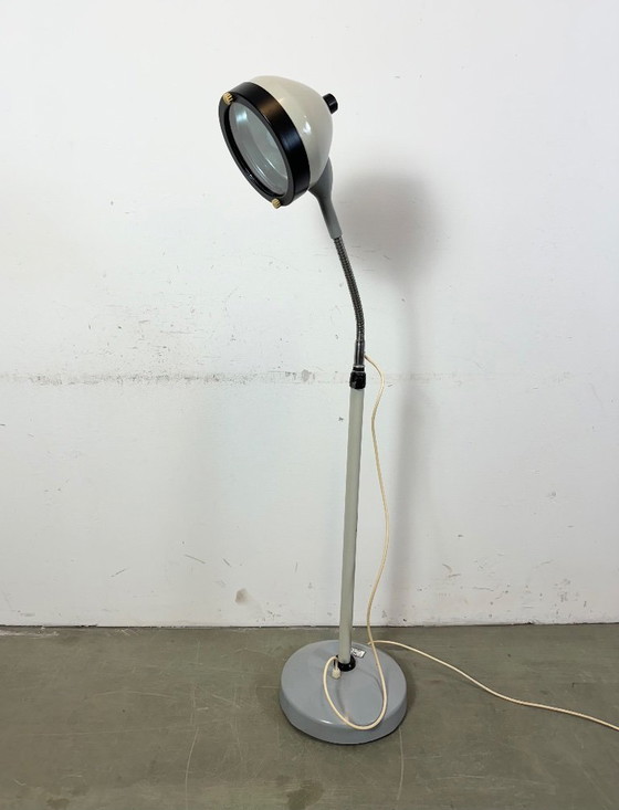 Image 1 of Vintage Medical Gooseneck Floor Lamp from Famed, 1970s