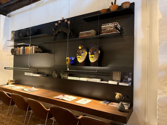 Porro Load-it — design that defines your space – Wall cabinet, Metal, Wood (photo 2 of 4)