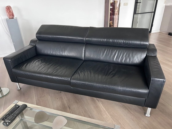 Image 1 of 2/5-seater + 3-seater Montel sofas 168-63-42/207-63-42