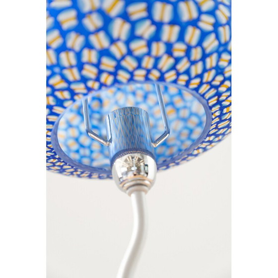 Image 1 of Ensemble de verres, bols et lampes de Murano vintage peints à la main, 1990