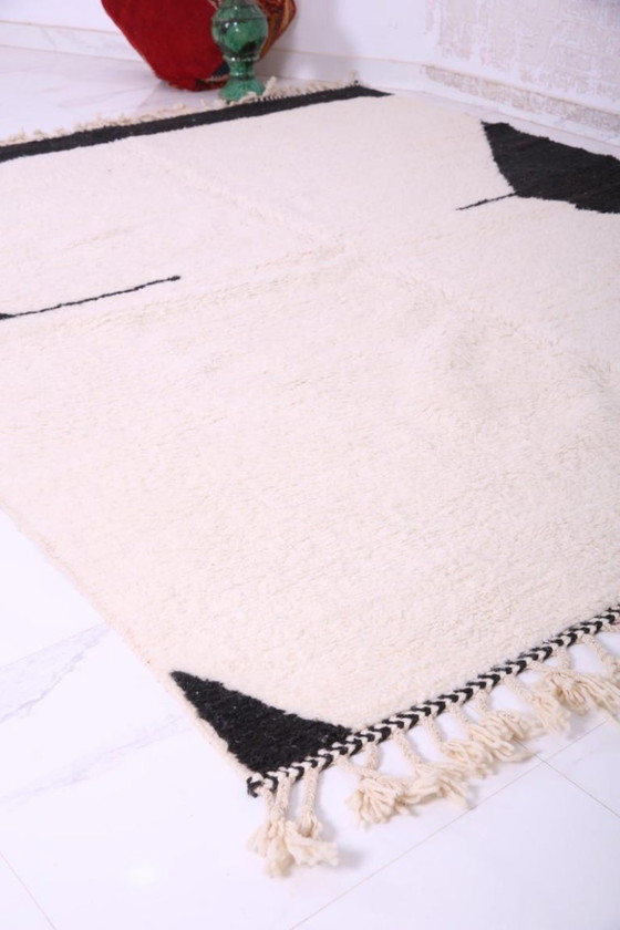 Image 1 of Alfombra marroquí grande anudada a mano de 300 x 200 cm.