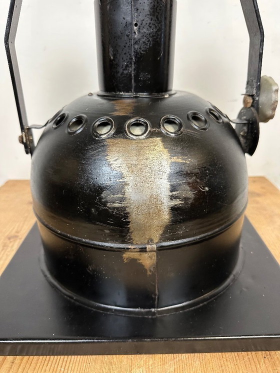 Image 1 of Vintage zwarte theaterspot, jaren 50