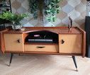 Mobile da toeletta/mobile TV/mobile stereo vintage di metà secolo