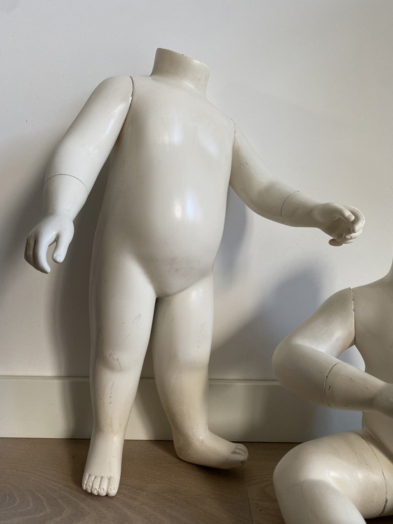 Image 1 of Manichini per bambini - set - decorazione - vintage