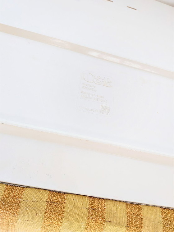 Image 1 of Vroege editie 'Amanta' loungestoel van Mario Bellini voor C&B Italia, jaren 60.