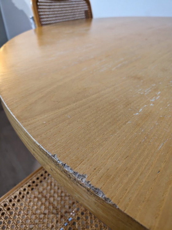 Image 1 of Round Midcentury Modern dining table - Pastoe style