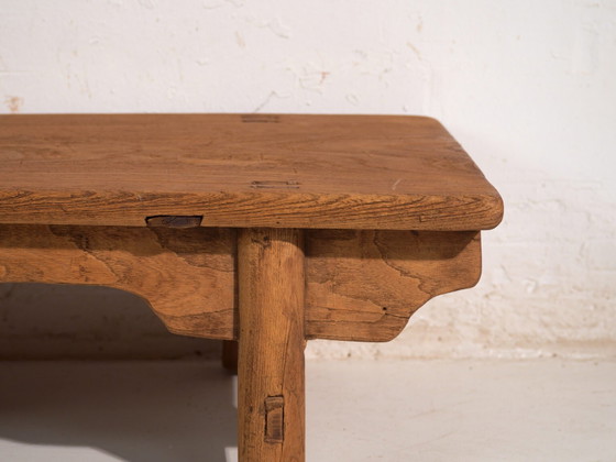 Antieke lage tafel van grenenhout – China, circa 1890 – Salontafels (photo 39 of 40)