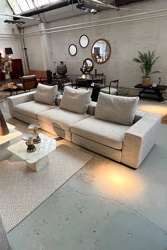 Image 1 of Flexform Groundpiece 3 elements and 2 armrests