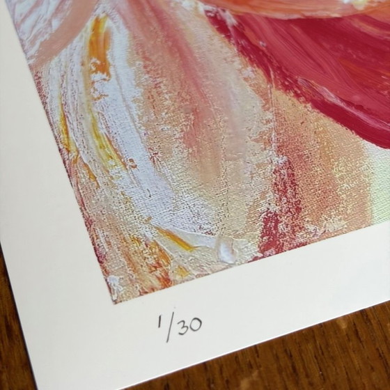 Image 1 of Gracias – Impresión artística de edición limitada (30 x 30 cm), firmada y numerada, incluye certificado.