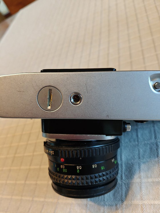Minolta camera XE-5 plus lensen – Fotografie, Glas, Leer (photo 7 of 20)