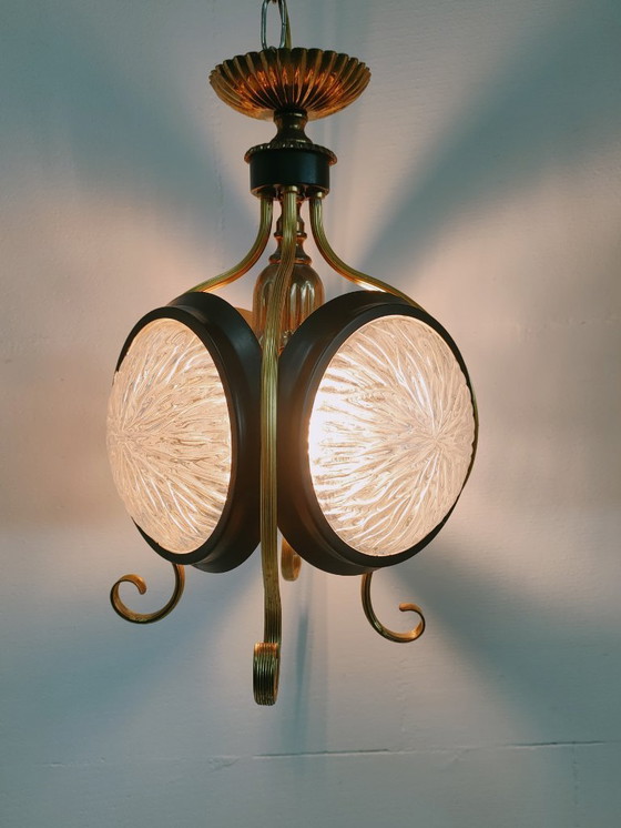 Image 1 of Hermosa lámpara de techo de araña de los años 60