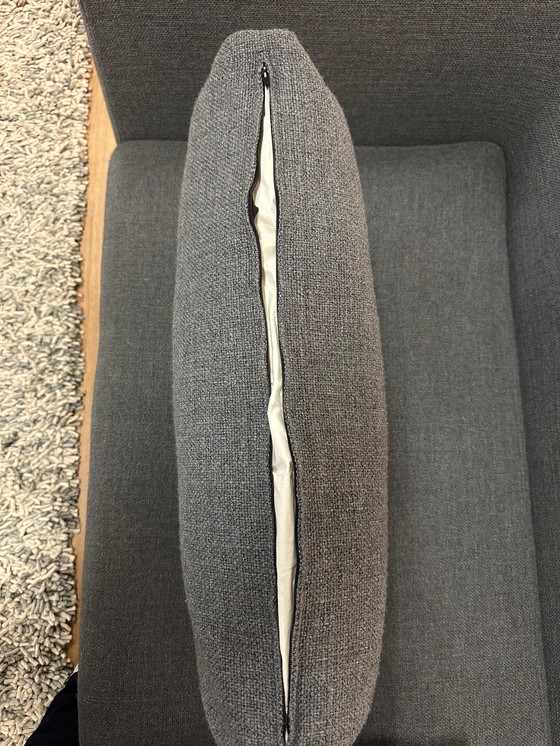 Image 1 of Divano a 3 posti Charles B&amp;B Italia ricondizionato grigio