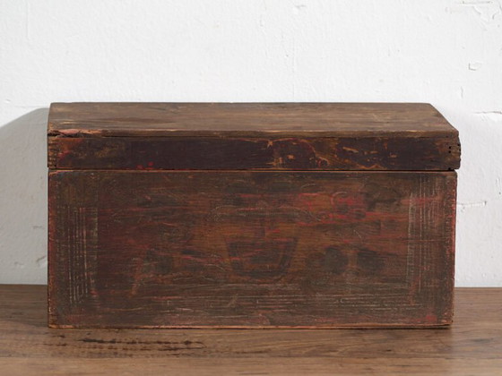 Caja antigua de tono oscuro (c.1900) #26 – Objetos decorativos (photo 25 of 40)
