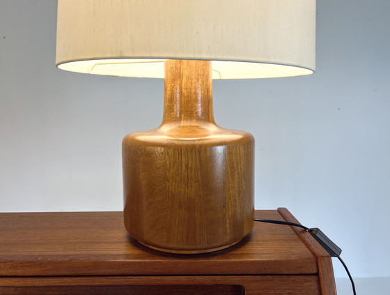 Image 1 of Teak Table Lamp, Bestform