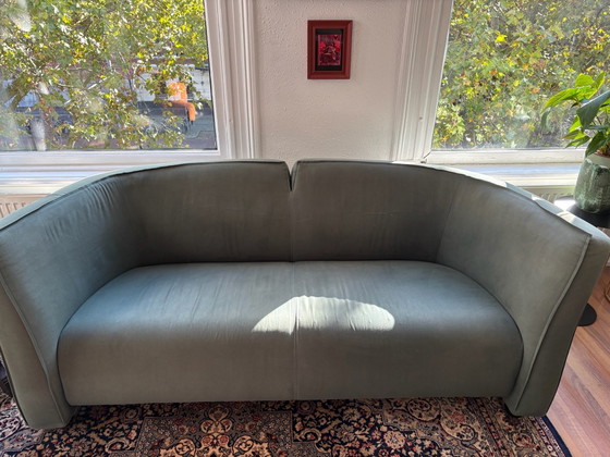 Vintage Young International Sofa - 2.5 seater - Dark Grey-Green – 2 seaters, Other, Textile (photo 8 of 11)