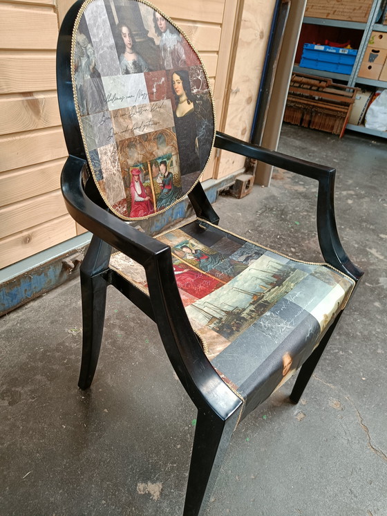 Image 1 of Phillip Strarck ghost stoel upcycled Hollands Glorie