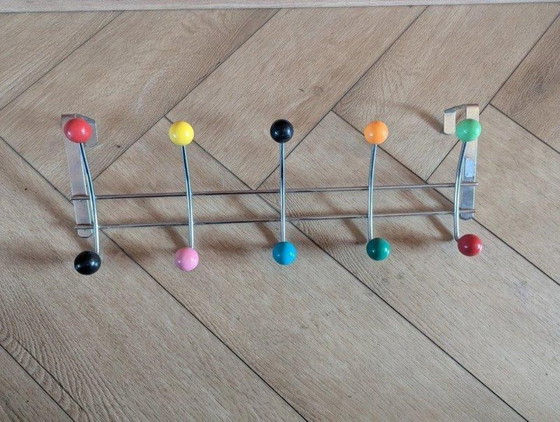 Image 1 of Appendiabiti con 10 palline colorate