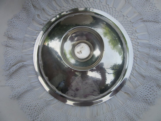 Image 1 of Ciotola da portata con piedistallo, marcata Made in England E.P.B. vintage