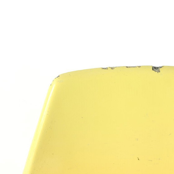 Image 1 of Gelber Straßenbahnstuhl von Miroslav Navratil für Vertex, 1960er Jahre