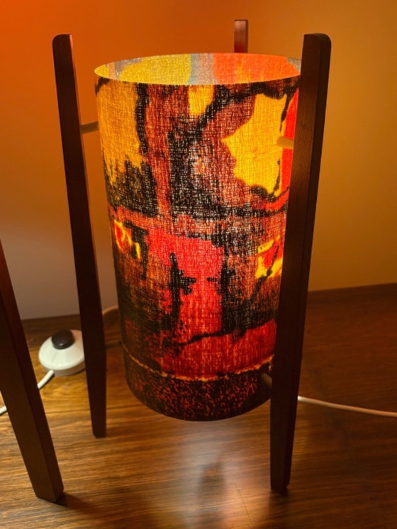 Image 1 of Magnifique et rare ensemble de lampes fusée des années 50/60