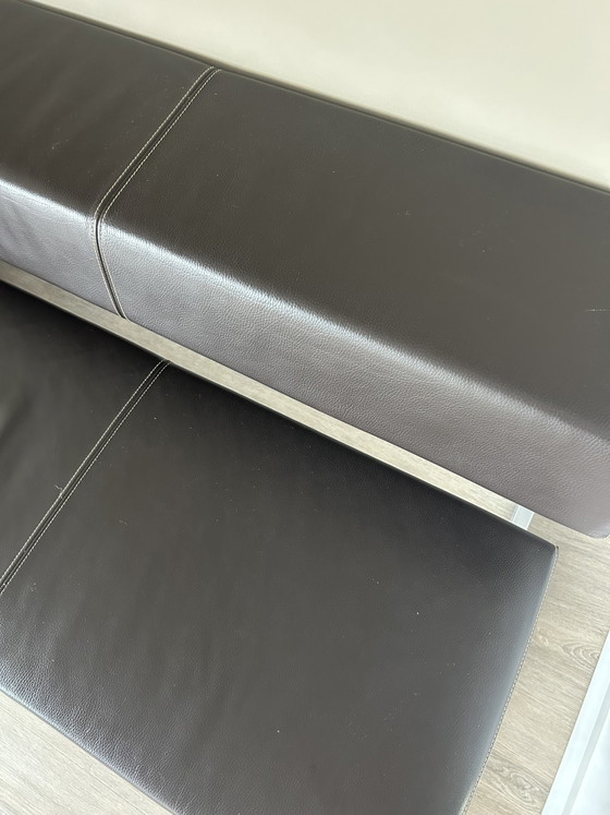 Image 1 of Leather sofa from KFF