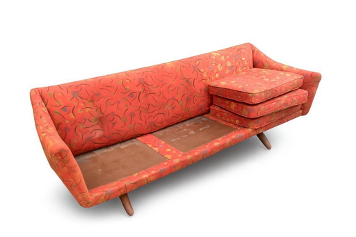 Divano scandinavo a 3 posti Illum Wikkelsø ML90 di metà secolo (anni '60)