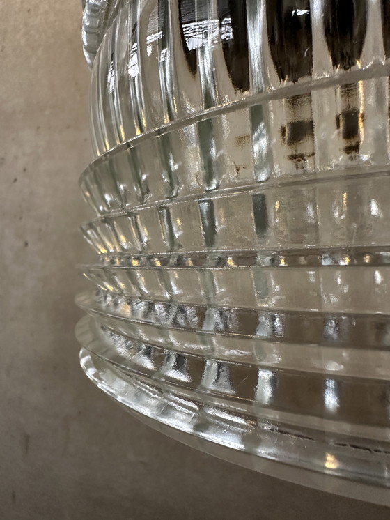 Image 1 of Vintage industriële hanglamp - Europhane (helder glas)