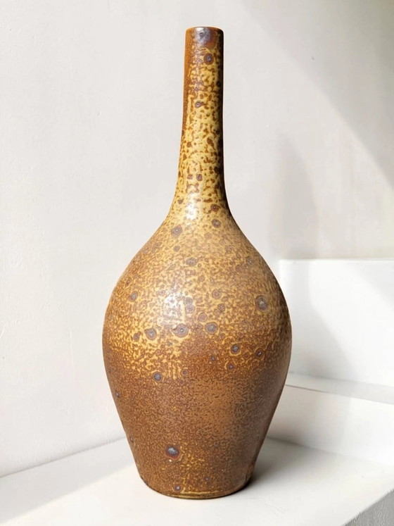Vaso in gres pirite Michel Dumont / Puisaye – Vasi, Porcelain (photo 2 of 7)