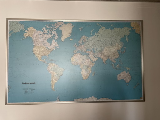 Carte du monde politique 