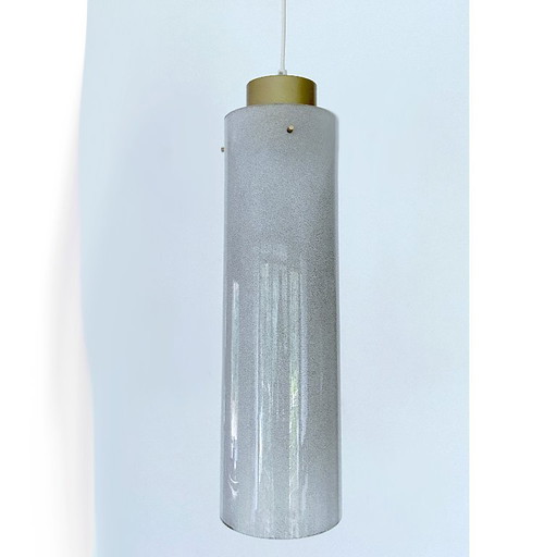 Lampadario vintage in vetro di Murano molto grande